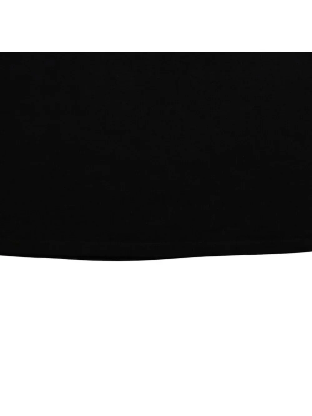 Chanel Knit Short Sleeve Top T-Shirt CC Logo Cotton Black Sweater